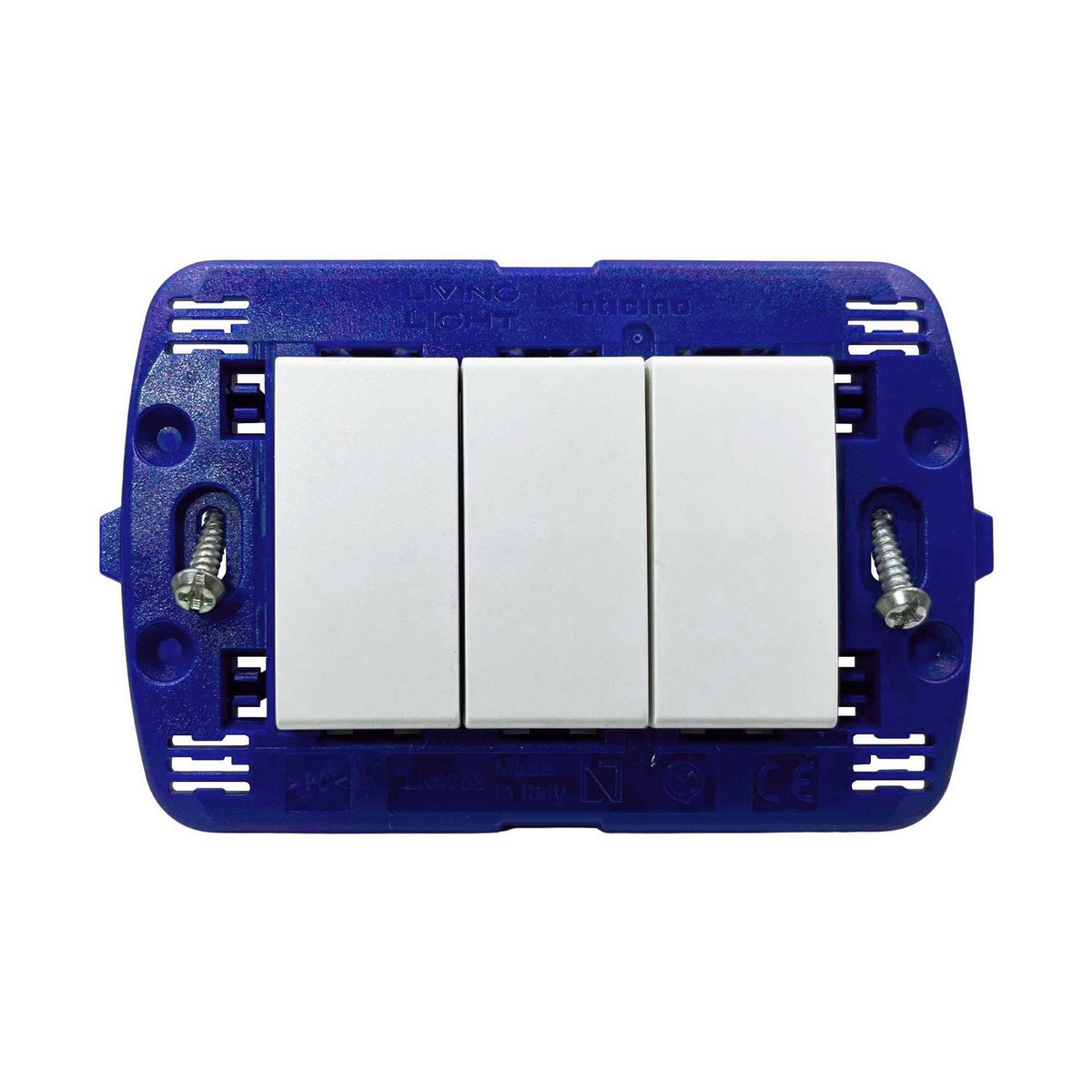 BTICINO - Tapa Ciega Living Light Blanco