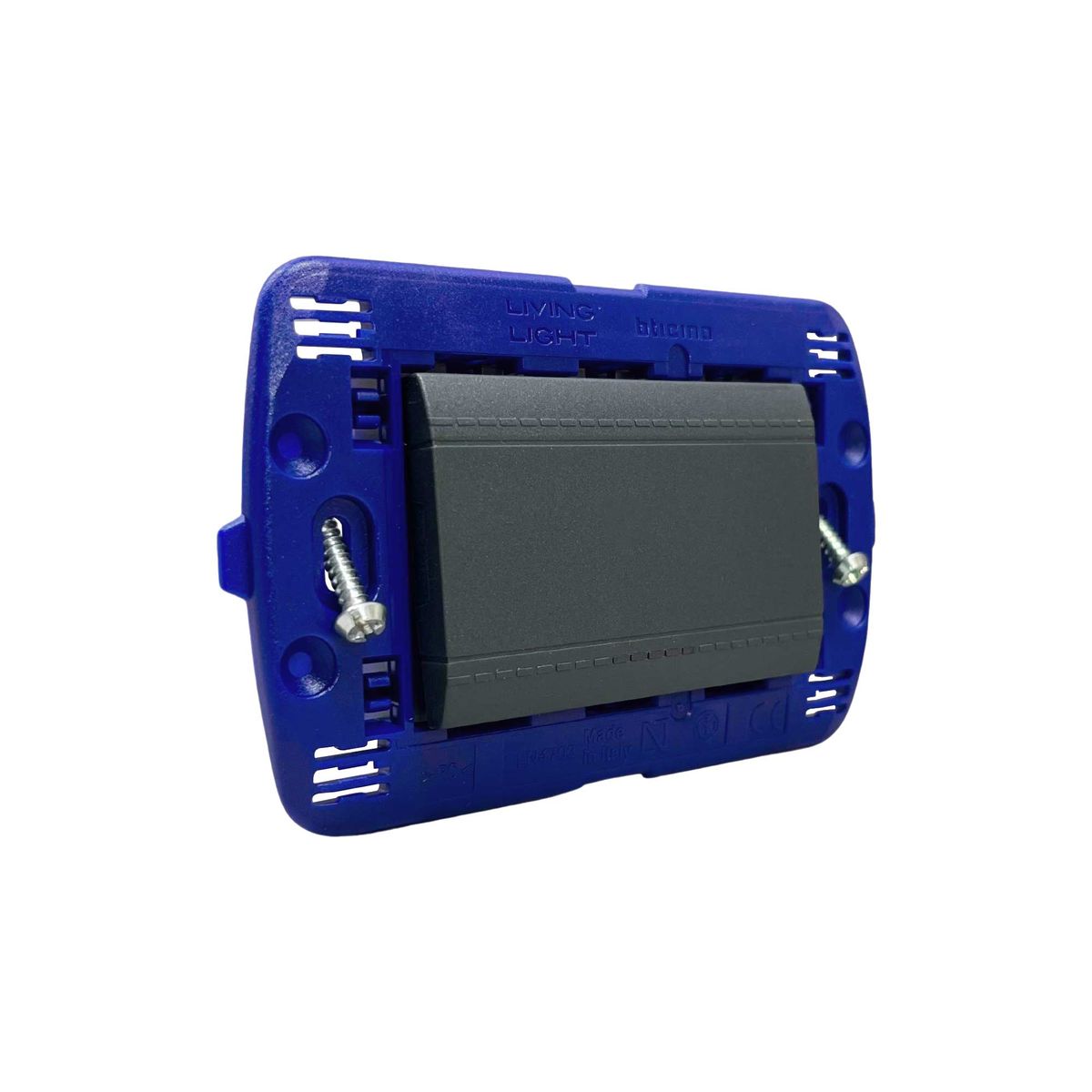 BTICINO - Interruptor Simple Living Light Negro