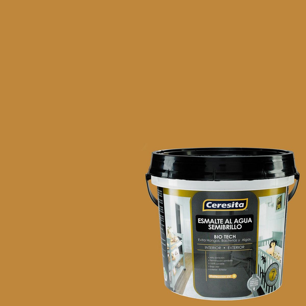CERESITA - Esmalte al agua Amarillo ocre 1gl