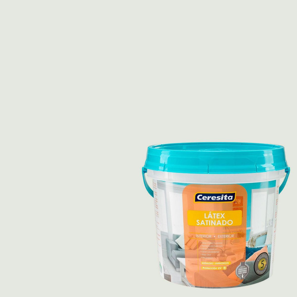 CERESITA - Látex Satinado Blanco invierno 1gl