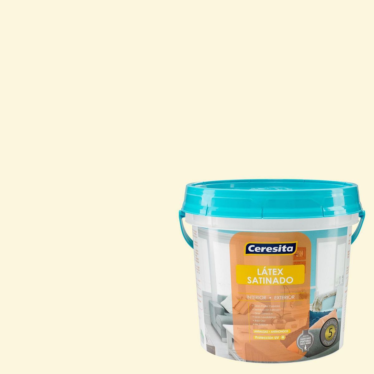 CERESITA - Látex Satinado Marfil claro 1gl