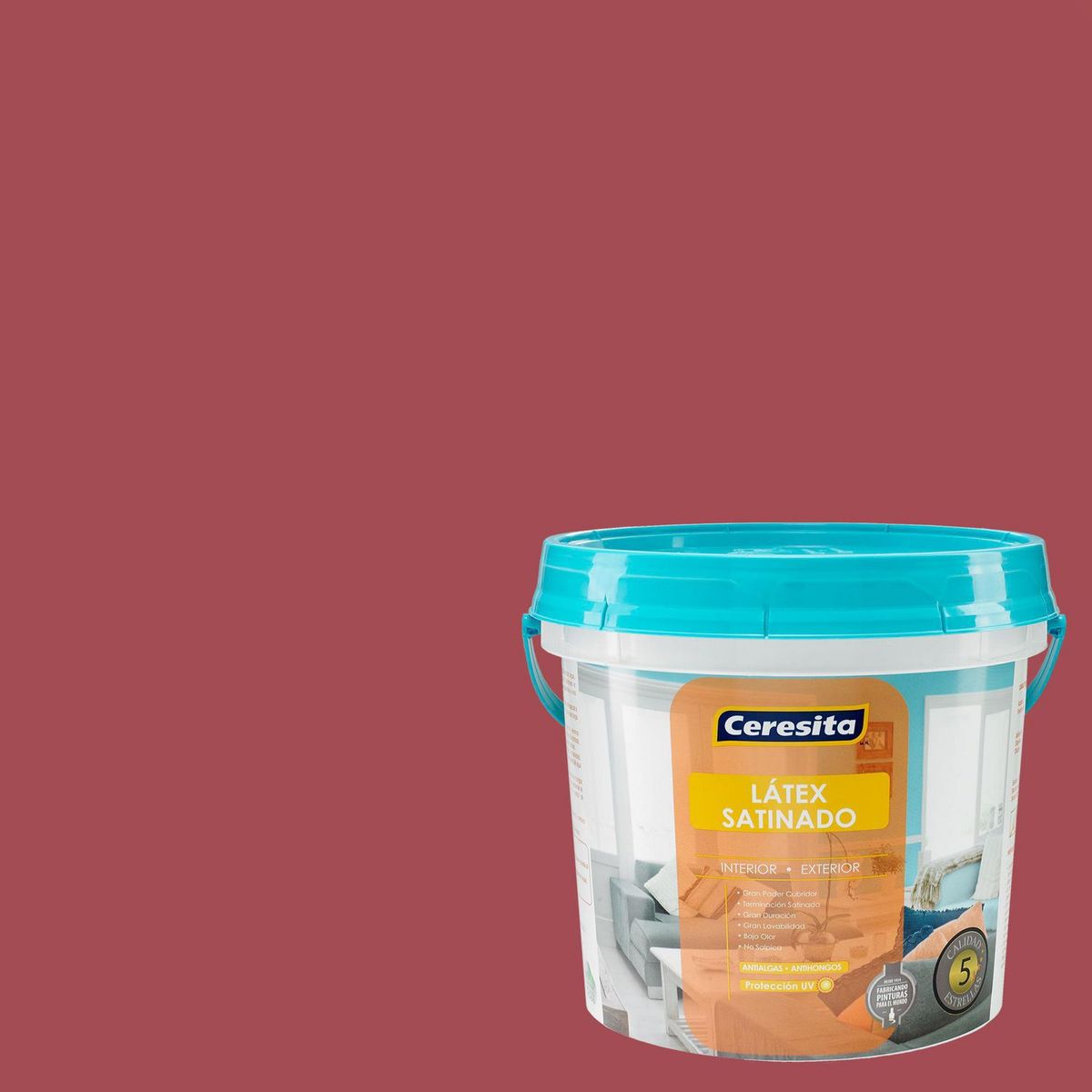 CERESITA - Látex Satinado Grosella 1gl