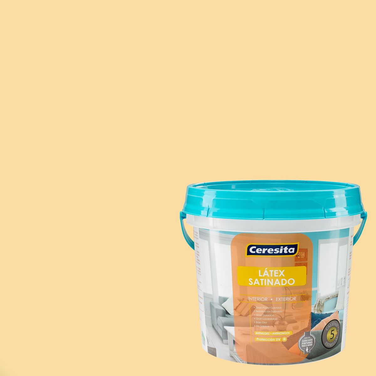 CERESITA - Látex Satinado Crema 1gl