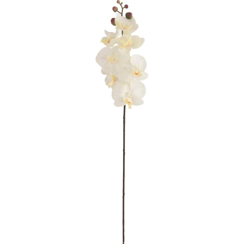 JUST HOME COLLECTION - Vara Orquidea Artificial Blanco 8.89x69cm