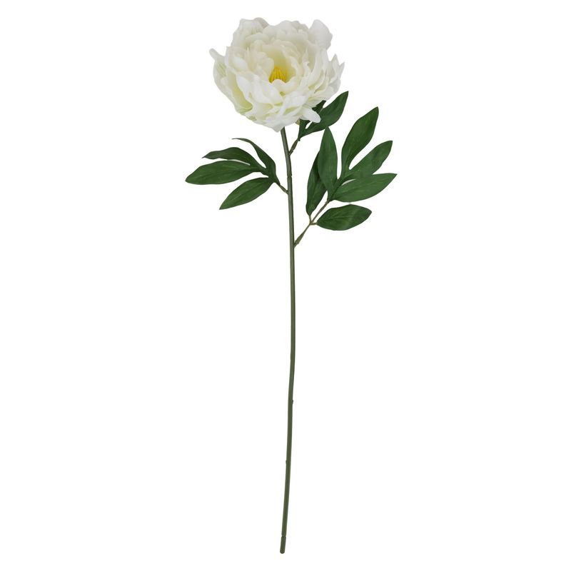 JUST HOME COLLECTION - Vara peonia blanca 63cm