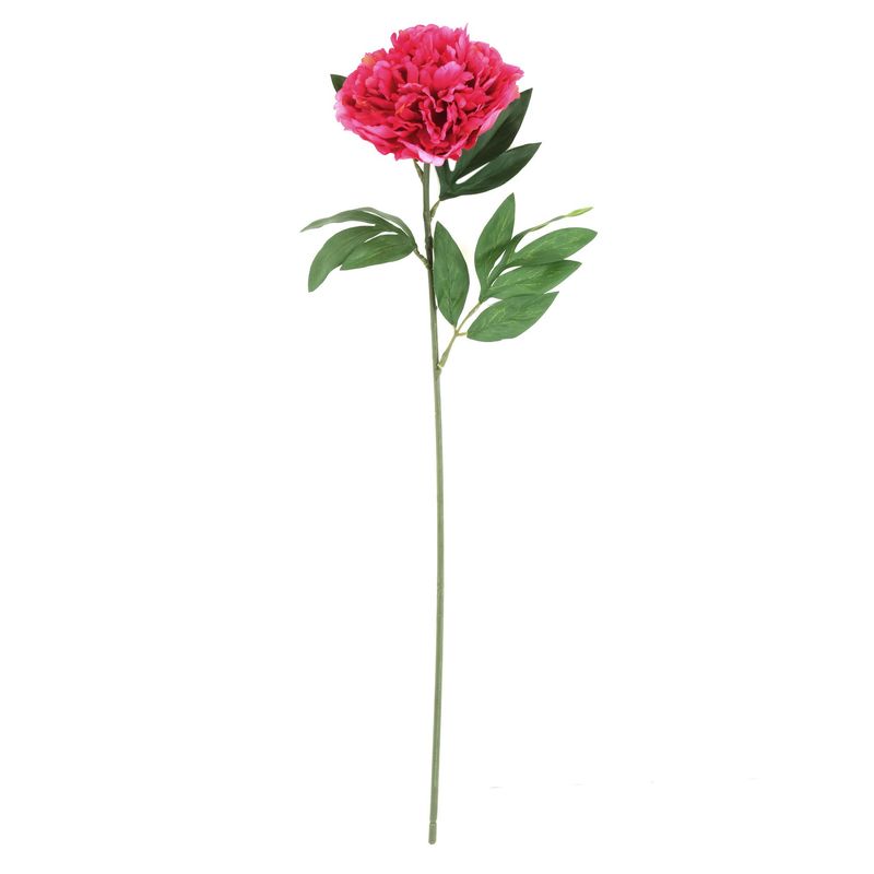JUST HOME COLLECTION - Vara peonia fucsia 63cm