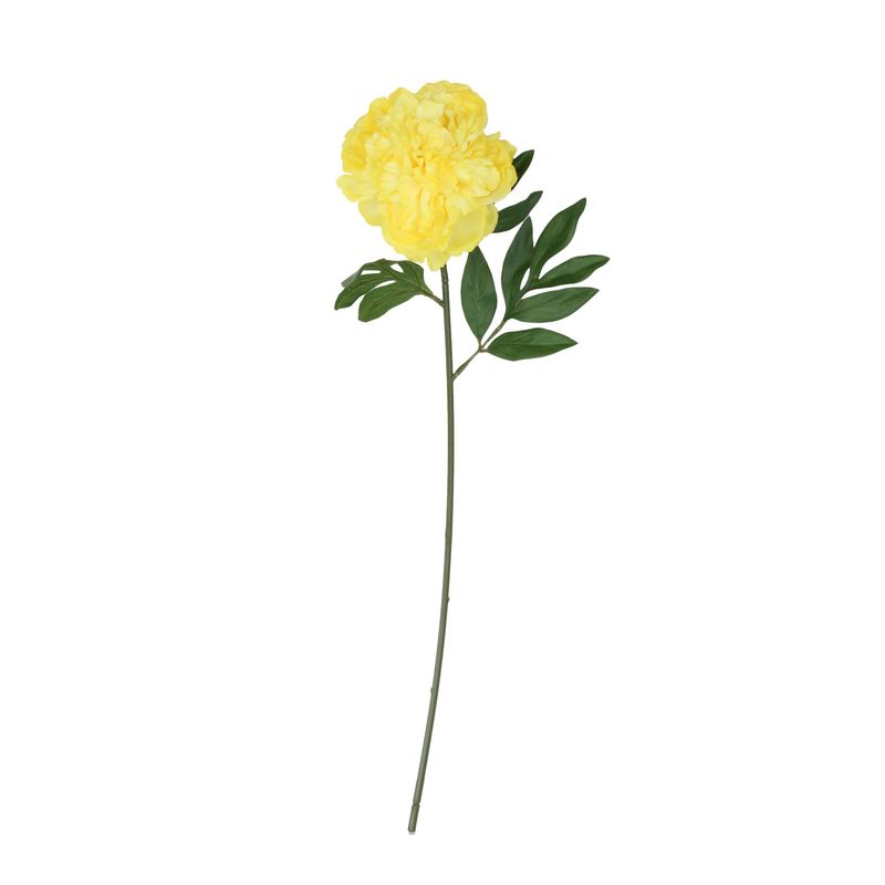 JUST HOME COLLECTION - Vara peonia amarilla 63.5cm