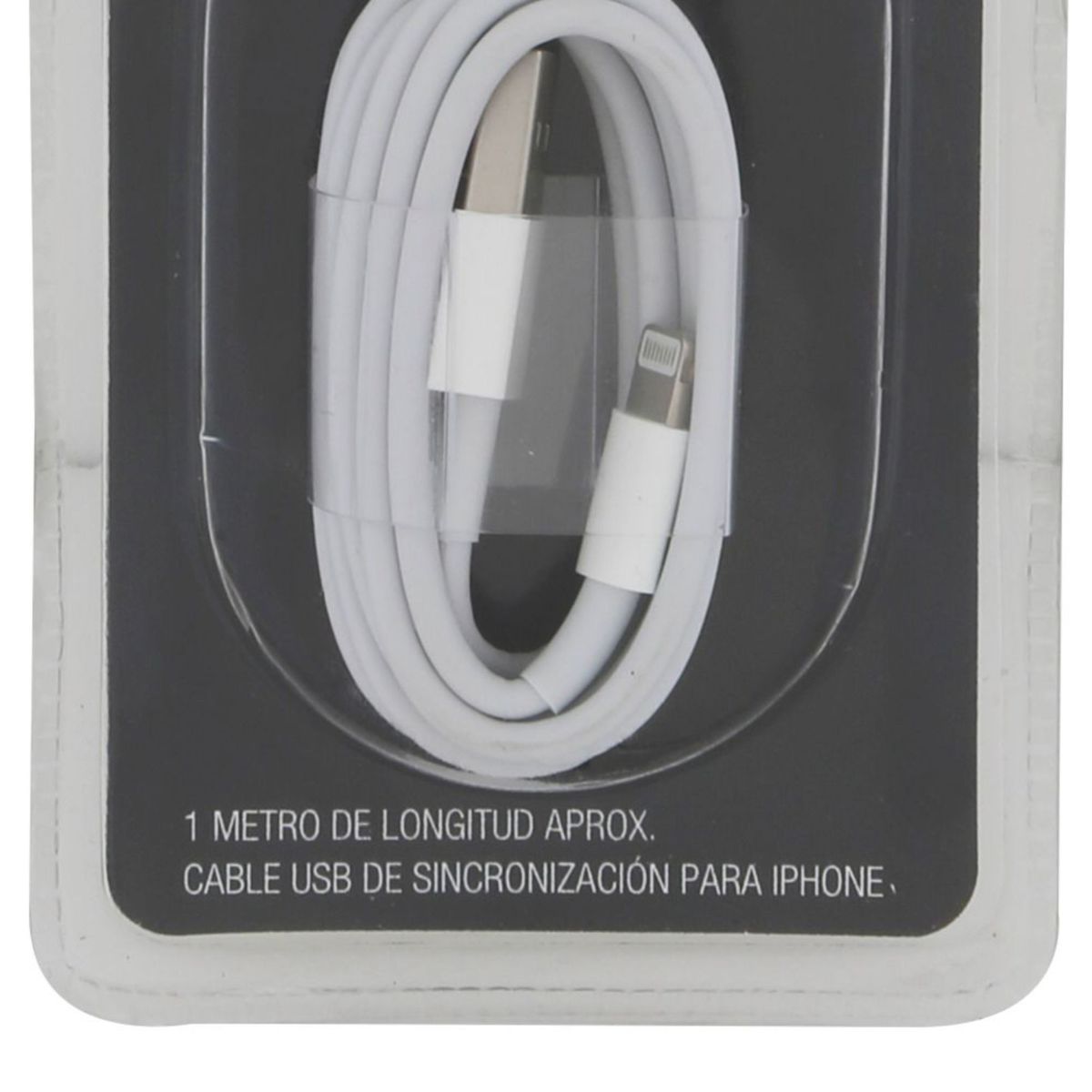 DAIRU - Cable Lightning USB 1m Dairu Negro