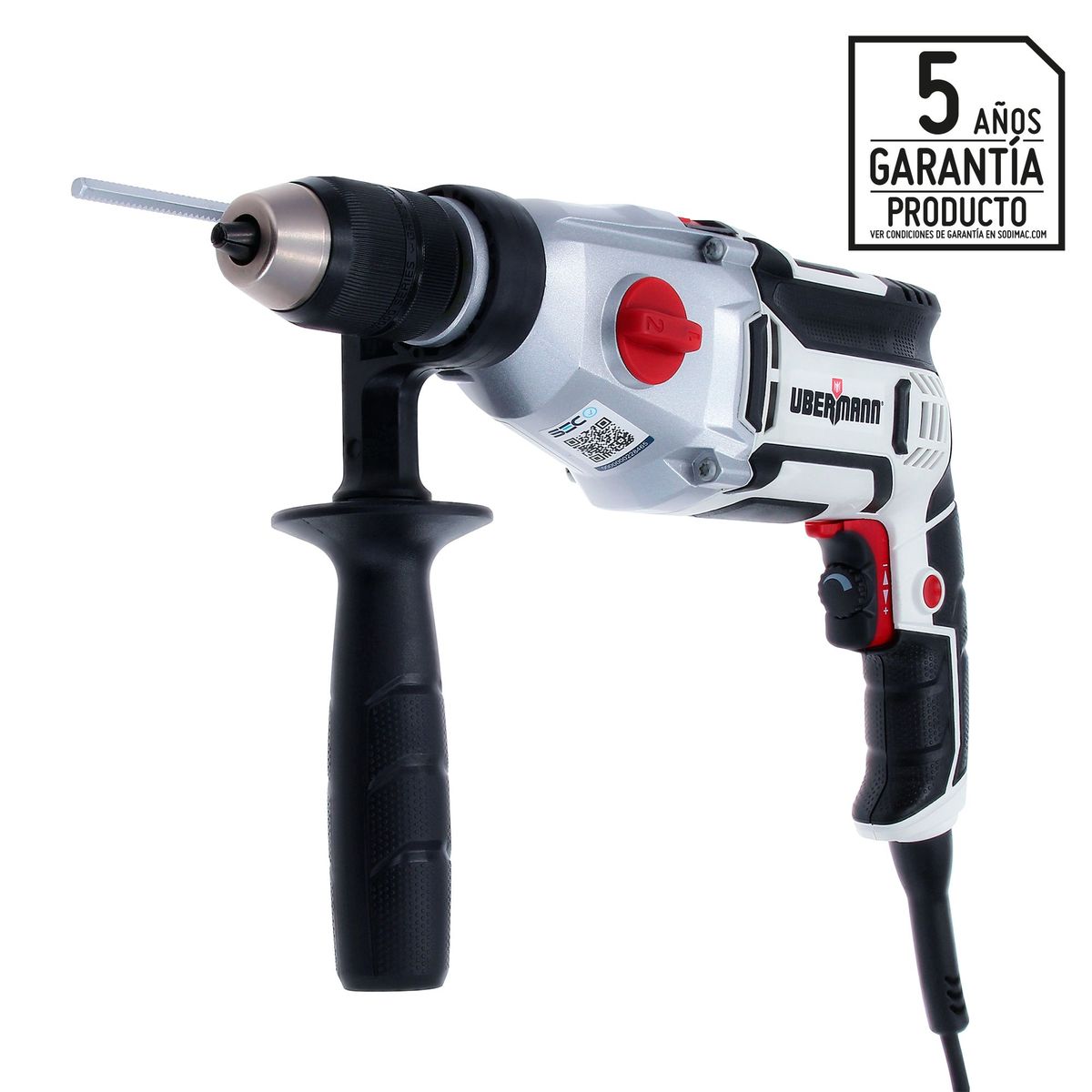 UBERMANN - Taladro Percutor 1/2" 1020W Eléctrico