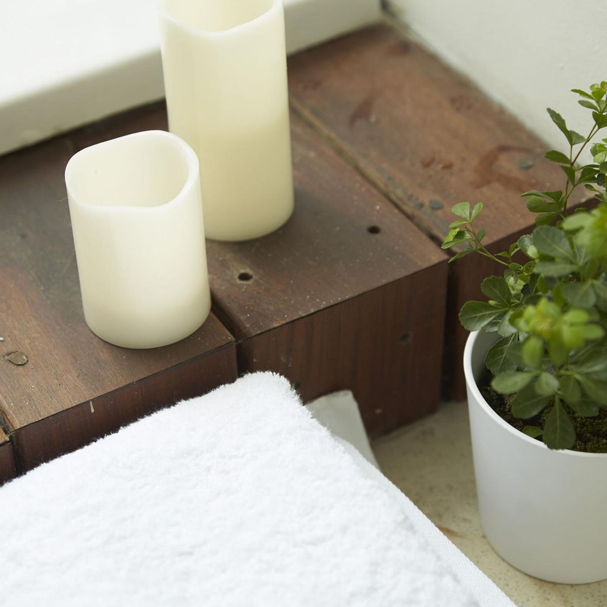 JUST HOME COLLECTION - Vela Led cilindro 15 cm