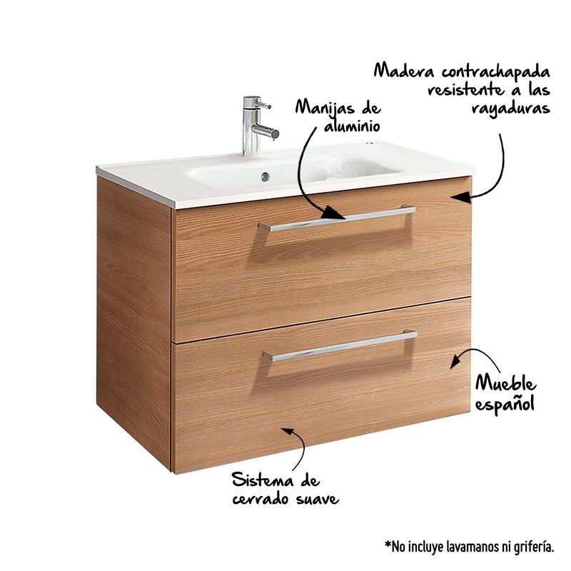 ROYO - Mueble Vanitorio Easy 60x44.3x56.5cm