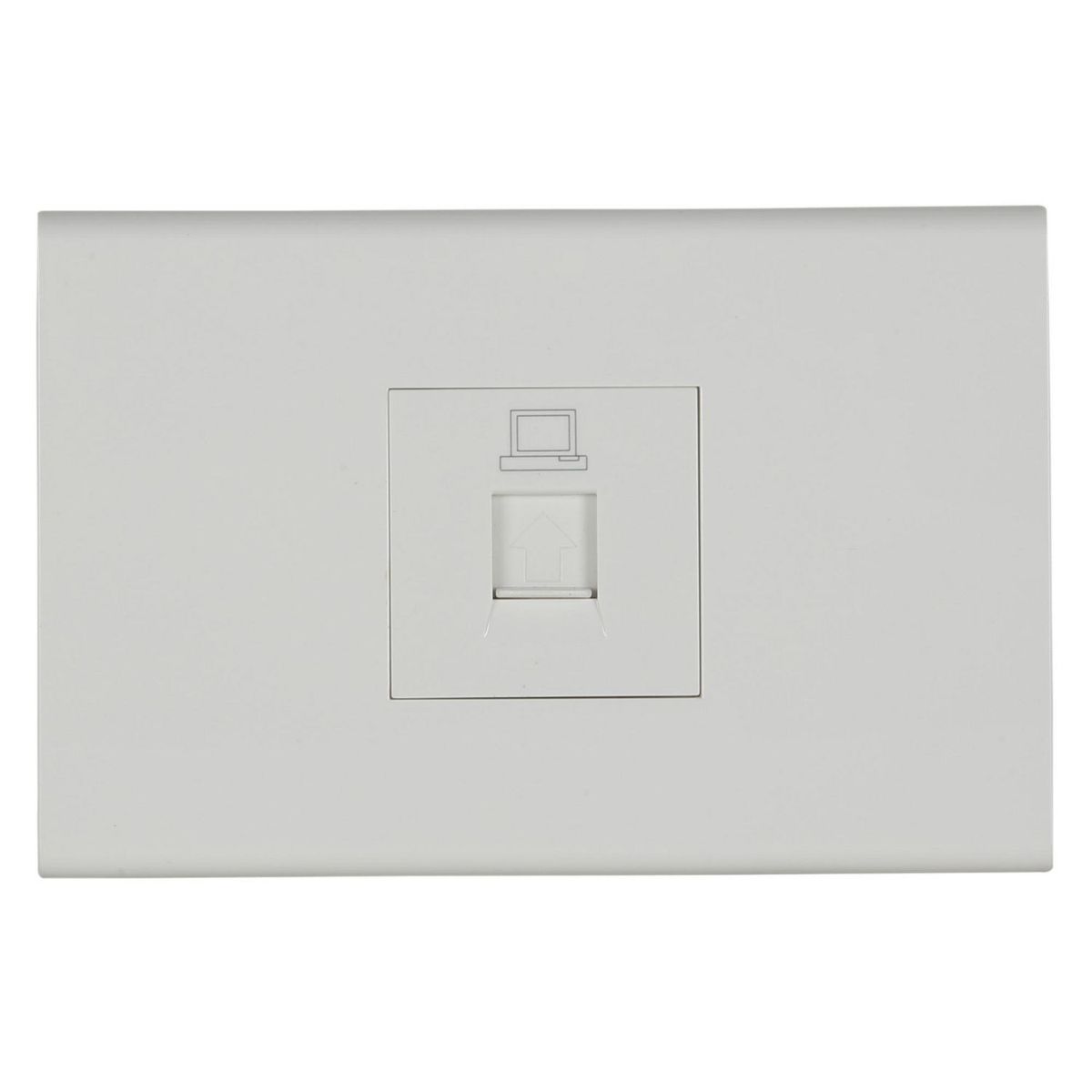 HALUX - Toma Internet Clio Blanco