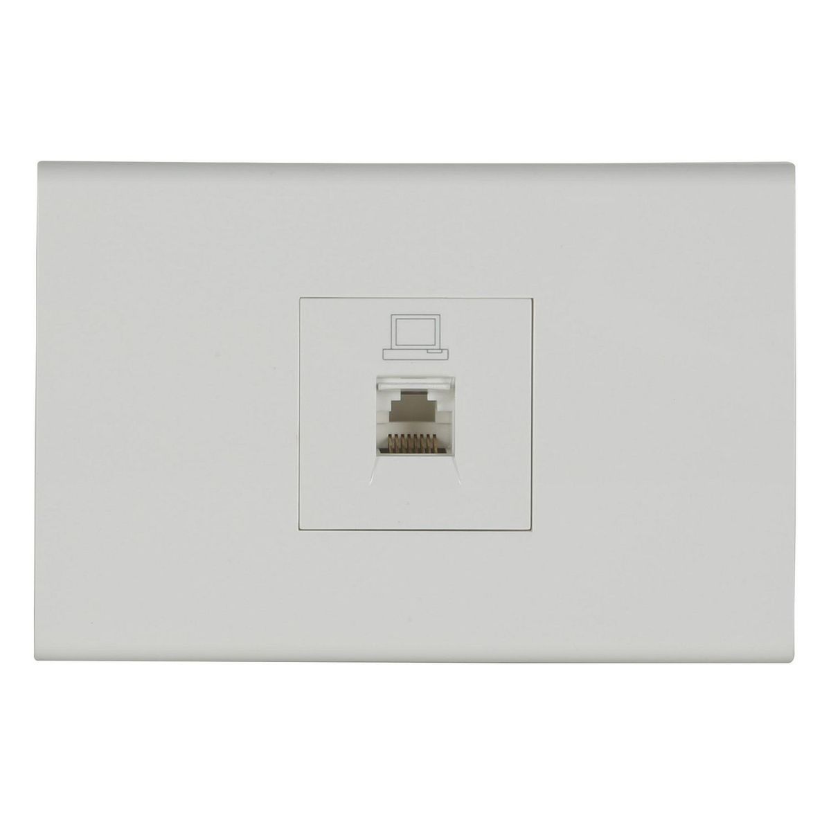 HALUX - Toma Internet Clio Blanco