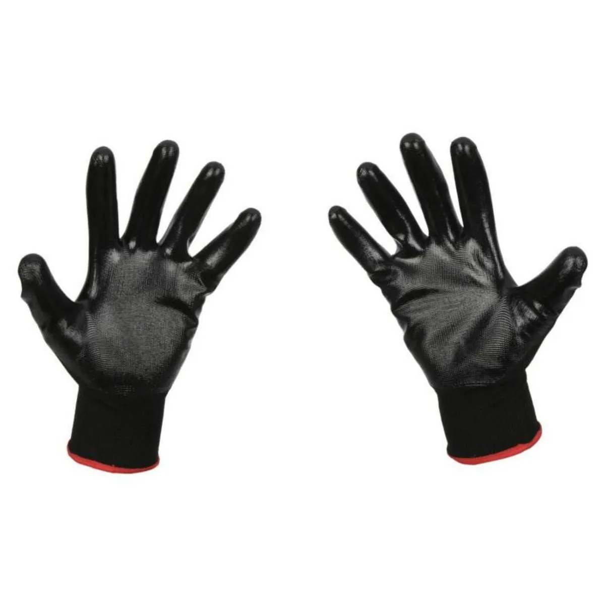 RDL - Guantes de Seguridad de Nitrilo Negro Talla M
