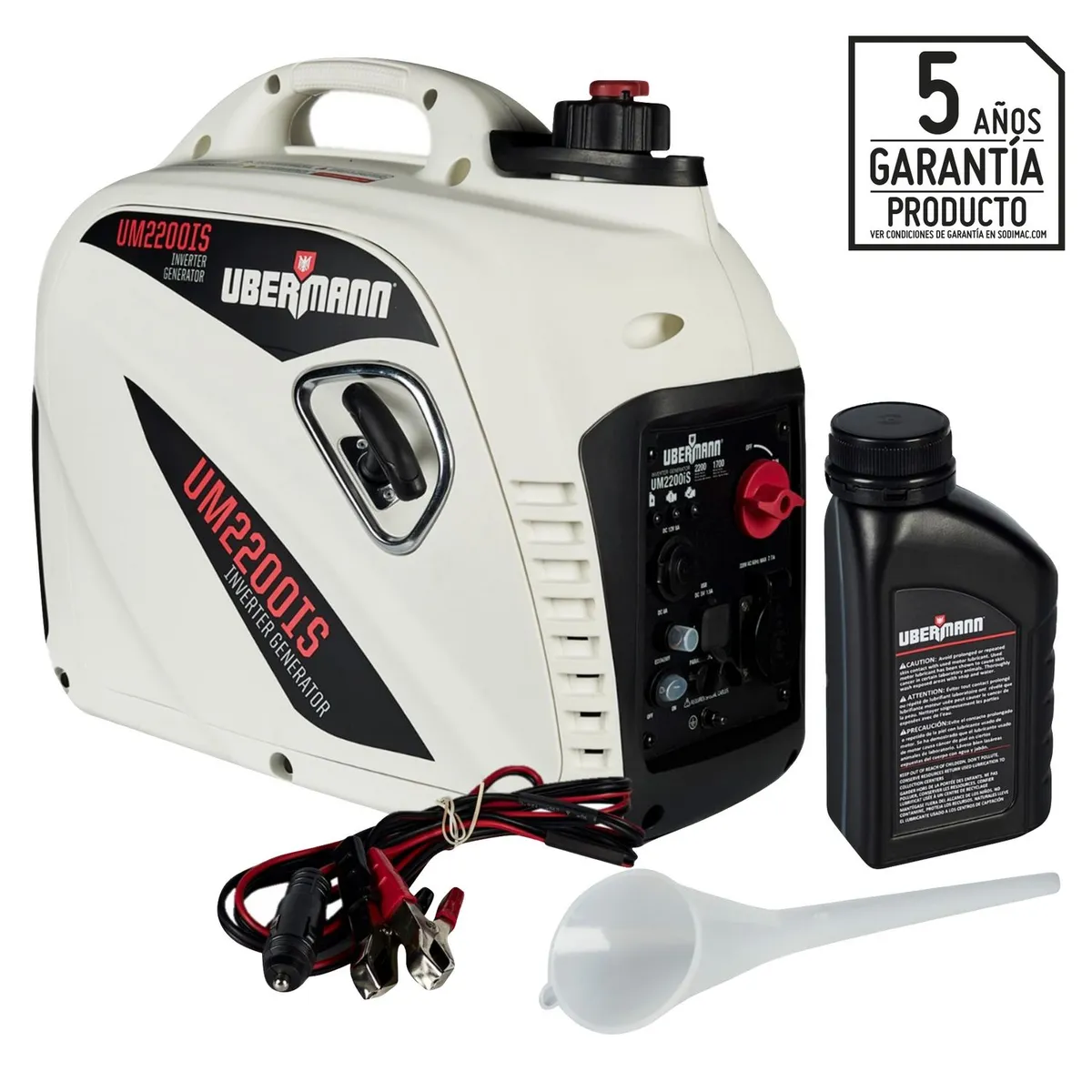  - Generador Inverter a Gasolina 4T 2200W Uberman
