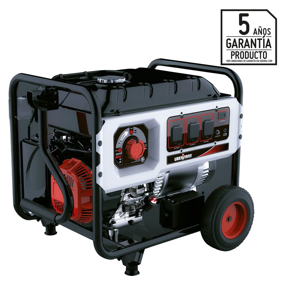  - Generador a Gasolina 4T 7000W Uberman