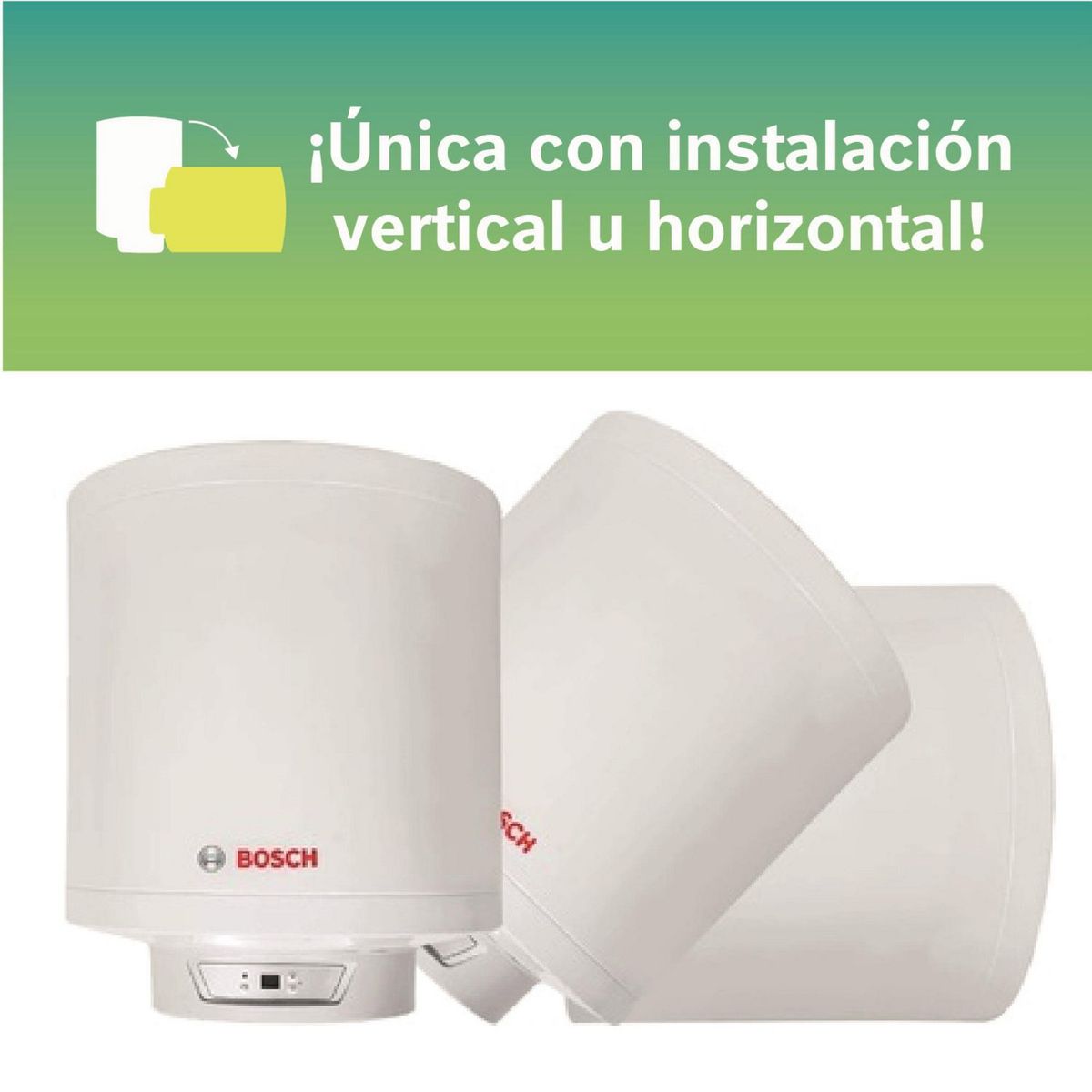 BOSCH - Terma Eléctrica Bosch Premium 80L + Kit de Instalación