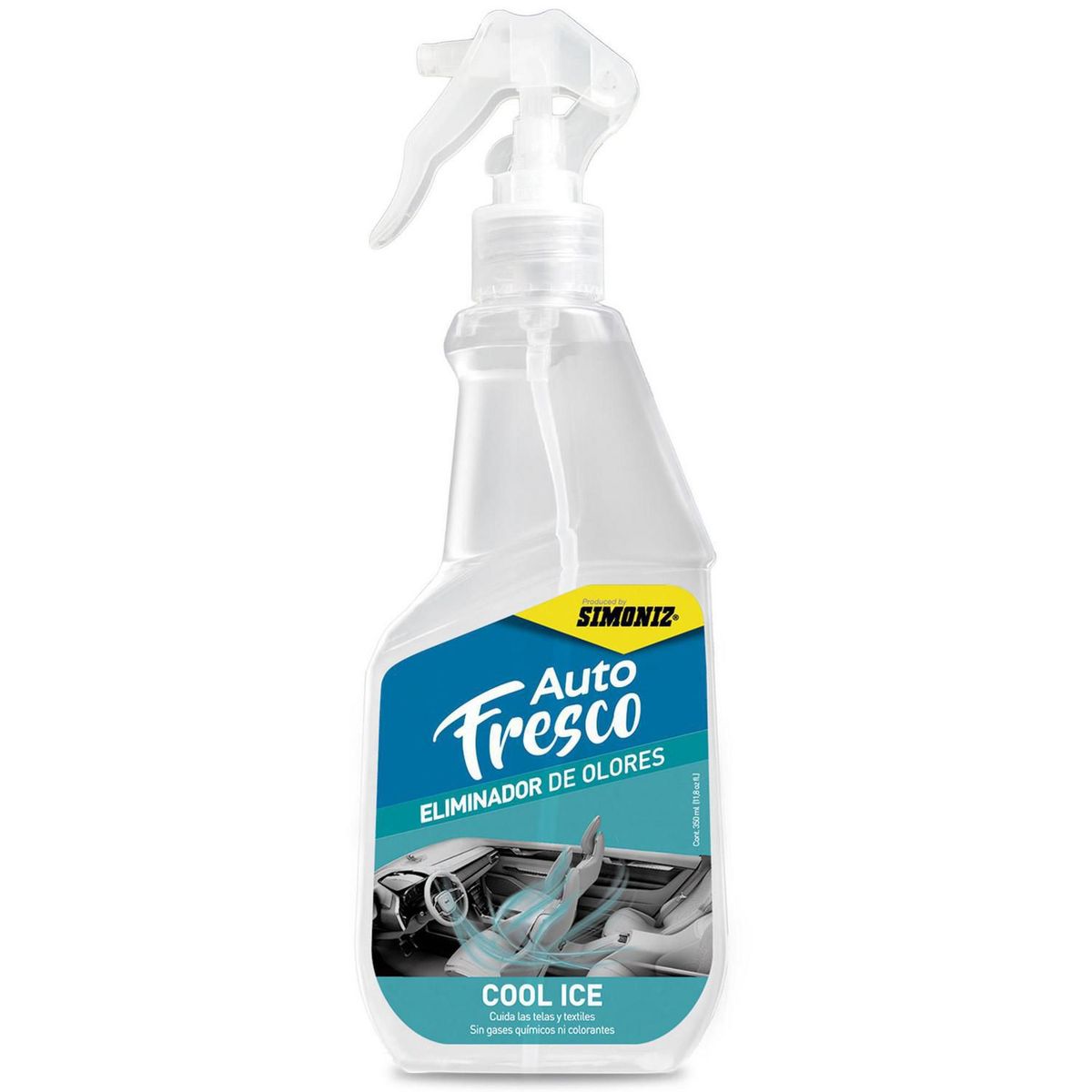 SIMONIZ - Ambientador para Auto Simoniz Spray Aroma Cool Ice 350 ml