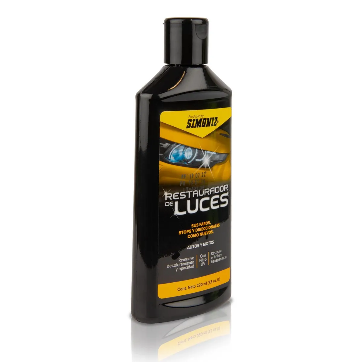 SIMONIZ - Restaurador de Faros y Stops de Autos y Motos Simoniz 220 ml
