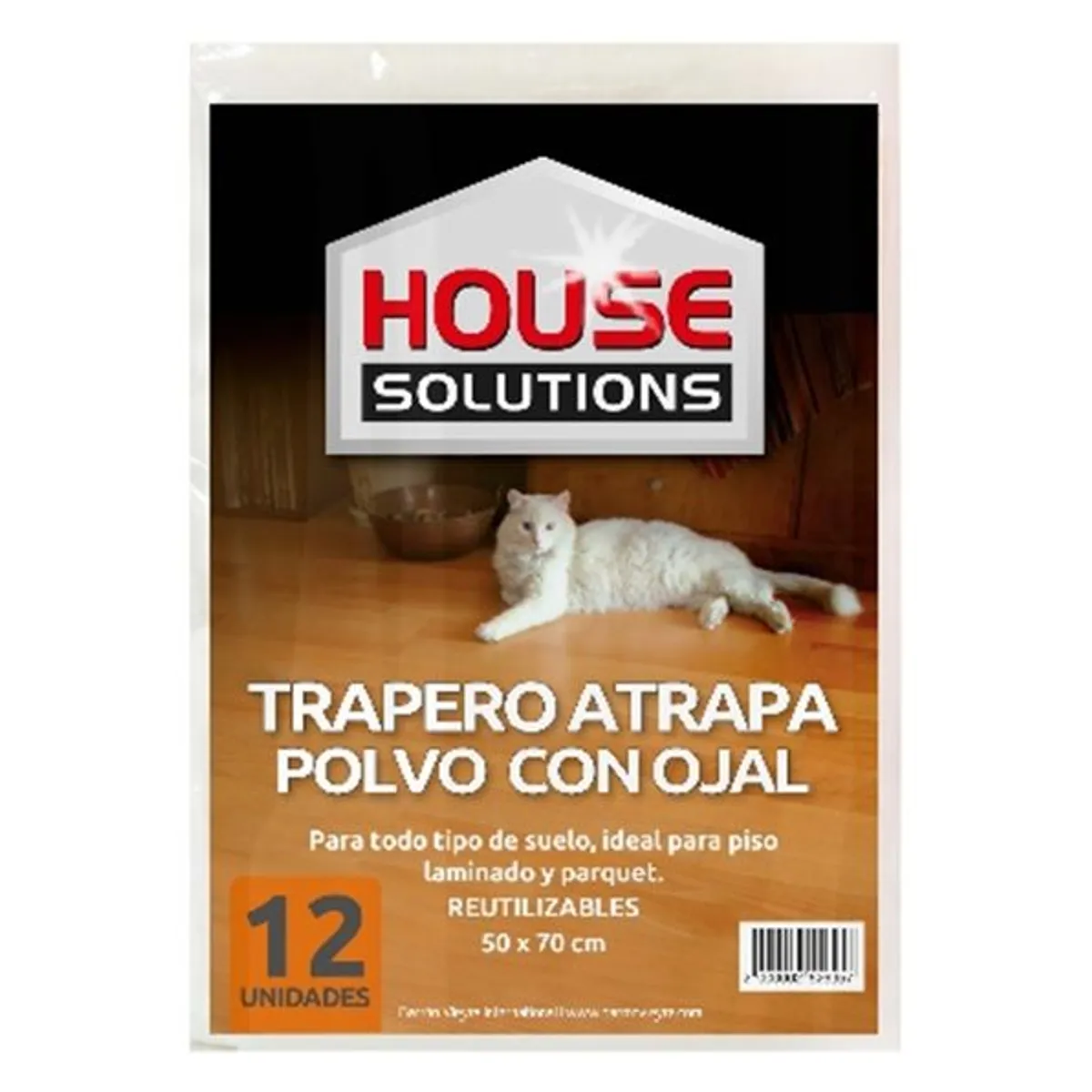 GENERICO - Paño Atrapa Polvo 50X70 Cm 12 Und