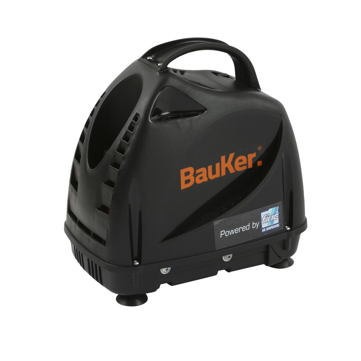 BAUKER - Compresor De Aire Bauker 1.1HP 24 Lt + Soplador + Manguera