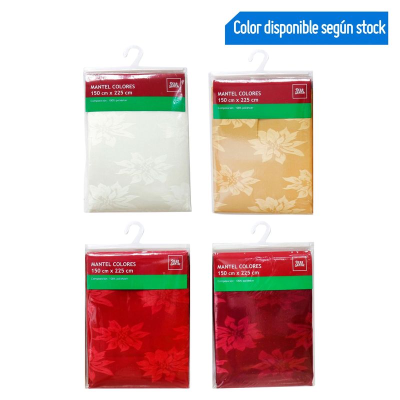 DEAR SANTA - Mantel Damask Surtido 150x225cm