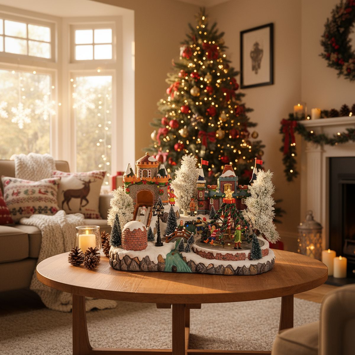 DEAR SANTA - Villa Animada 29x43x26cm