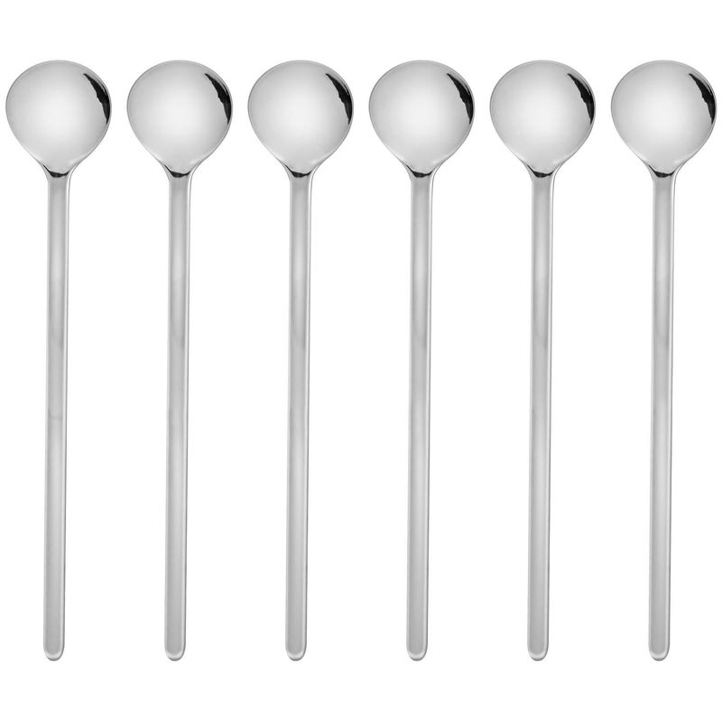 JUST HOME COLLECTION - Set de cucharas largas 6 piezas