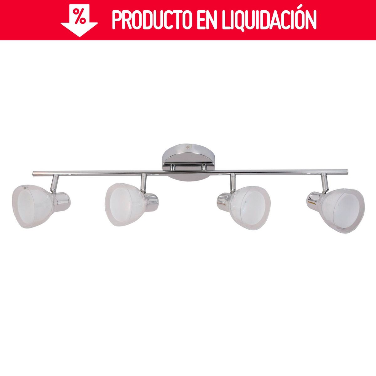 JUST HOME COLLECTION - Barra Brent 4 Luces LED