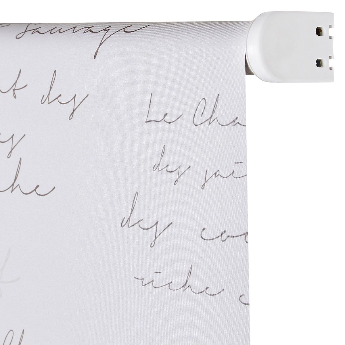 JUST HOME COLLECTION - Cortina Roller Black Out 160x165cm Letras