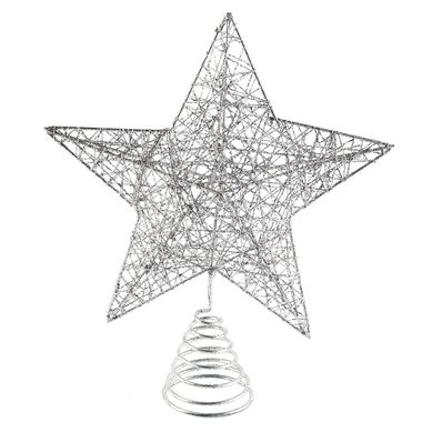 Tope de rbol Estrella Navidad 25cm