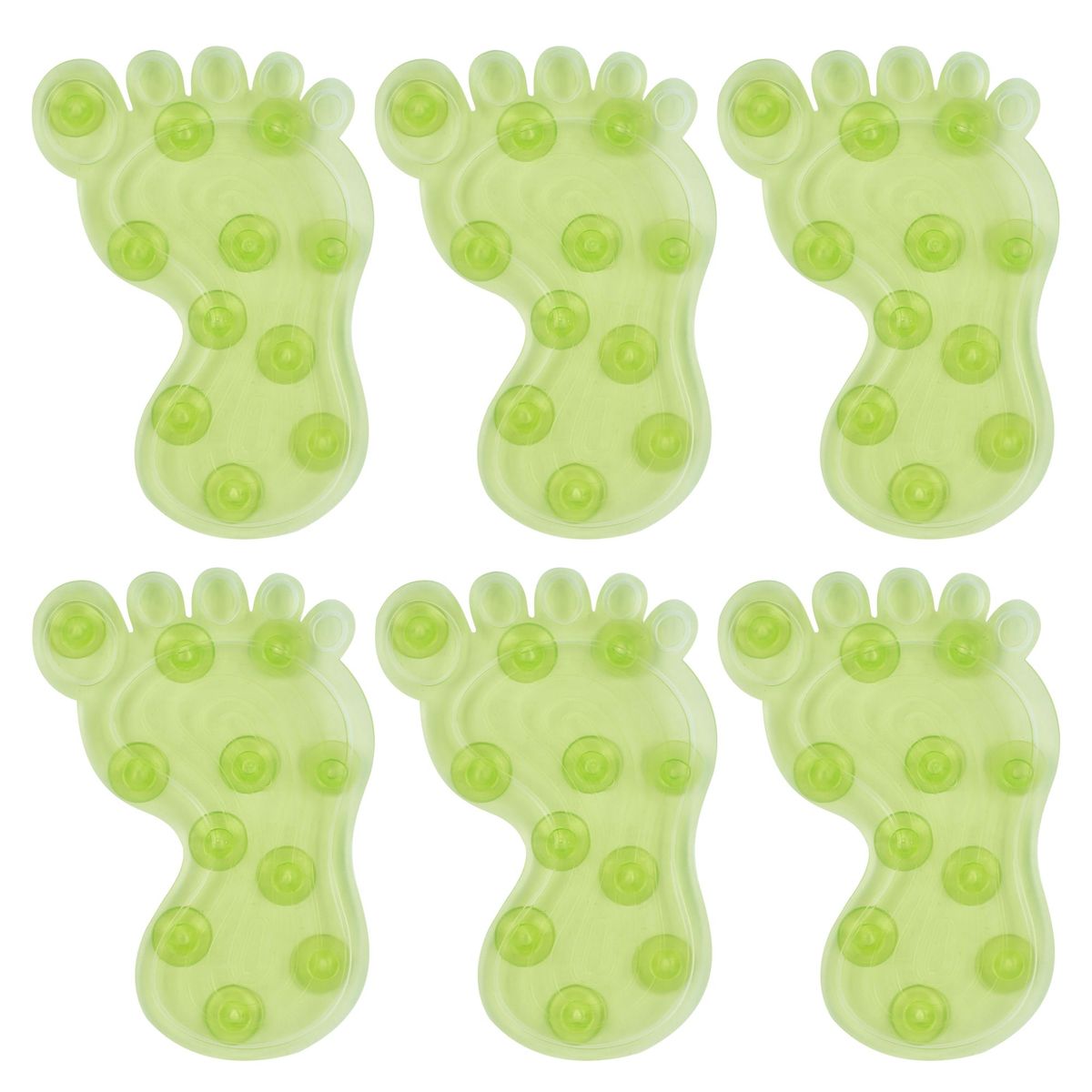 CASA BONITA - Set Antideslizantes Pie x 6 Unidades