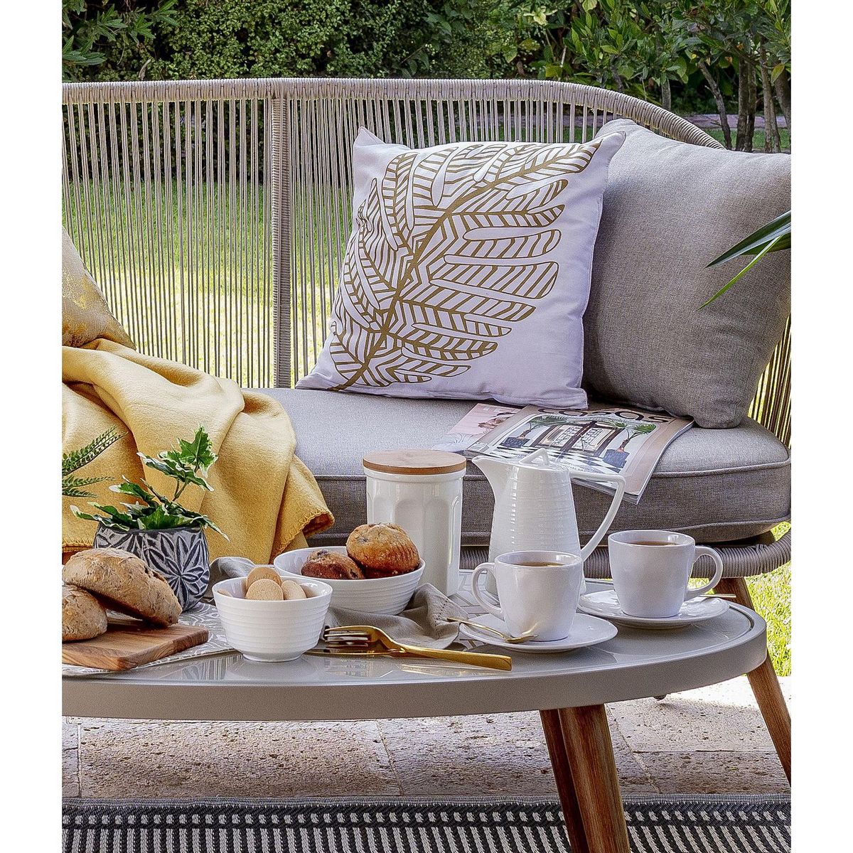 JUST HOME COLLECTION - Bowl Ring blanco 16.5cm