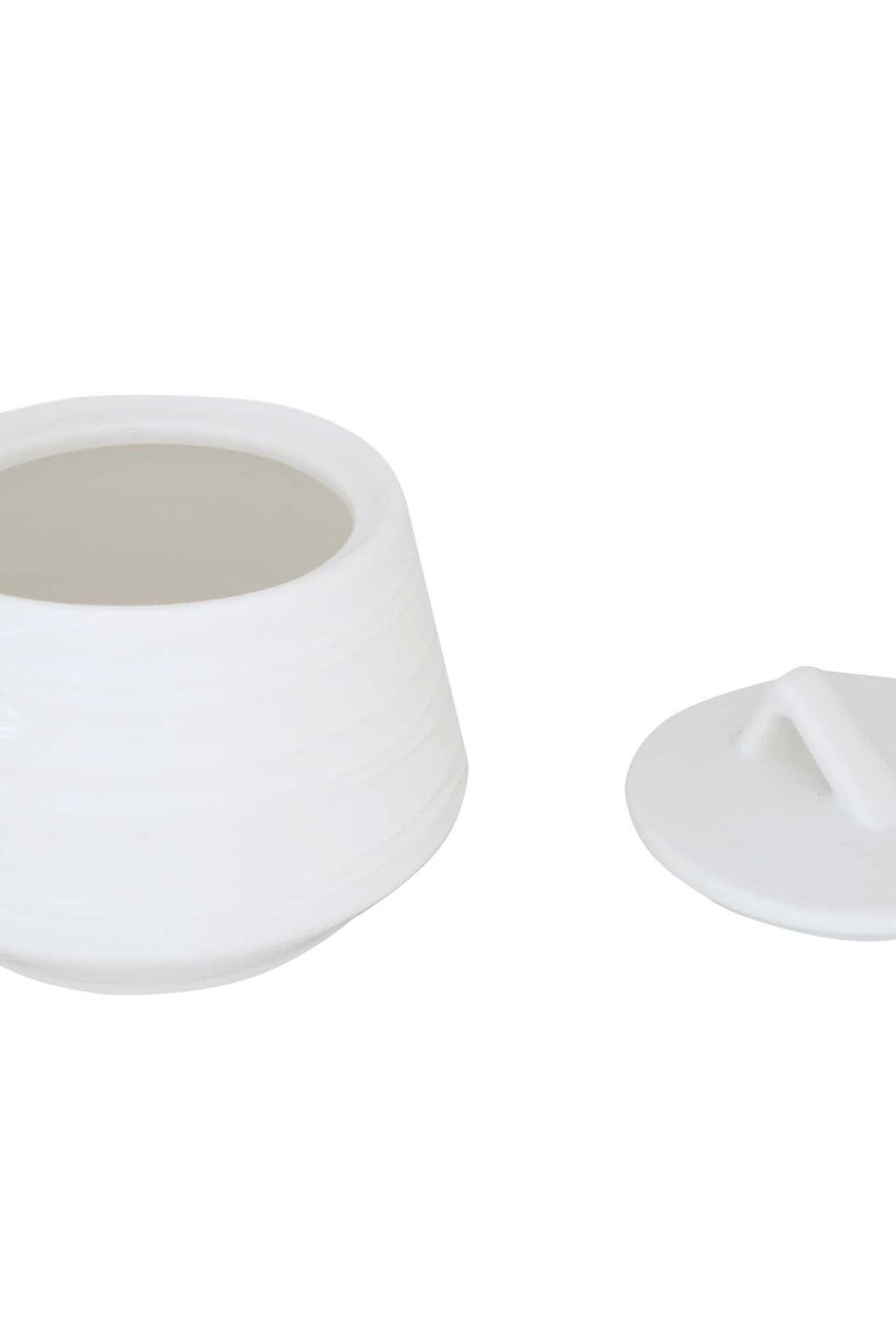 JUST HOME COLLECTION - Azucarero Ring Blanco 10cm