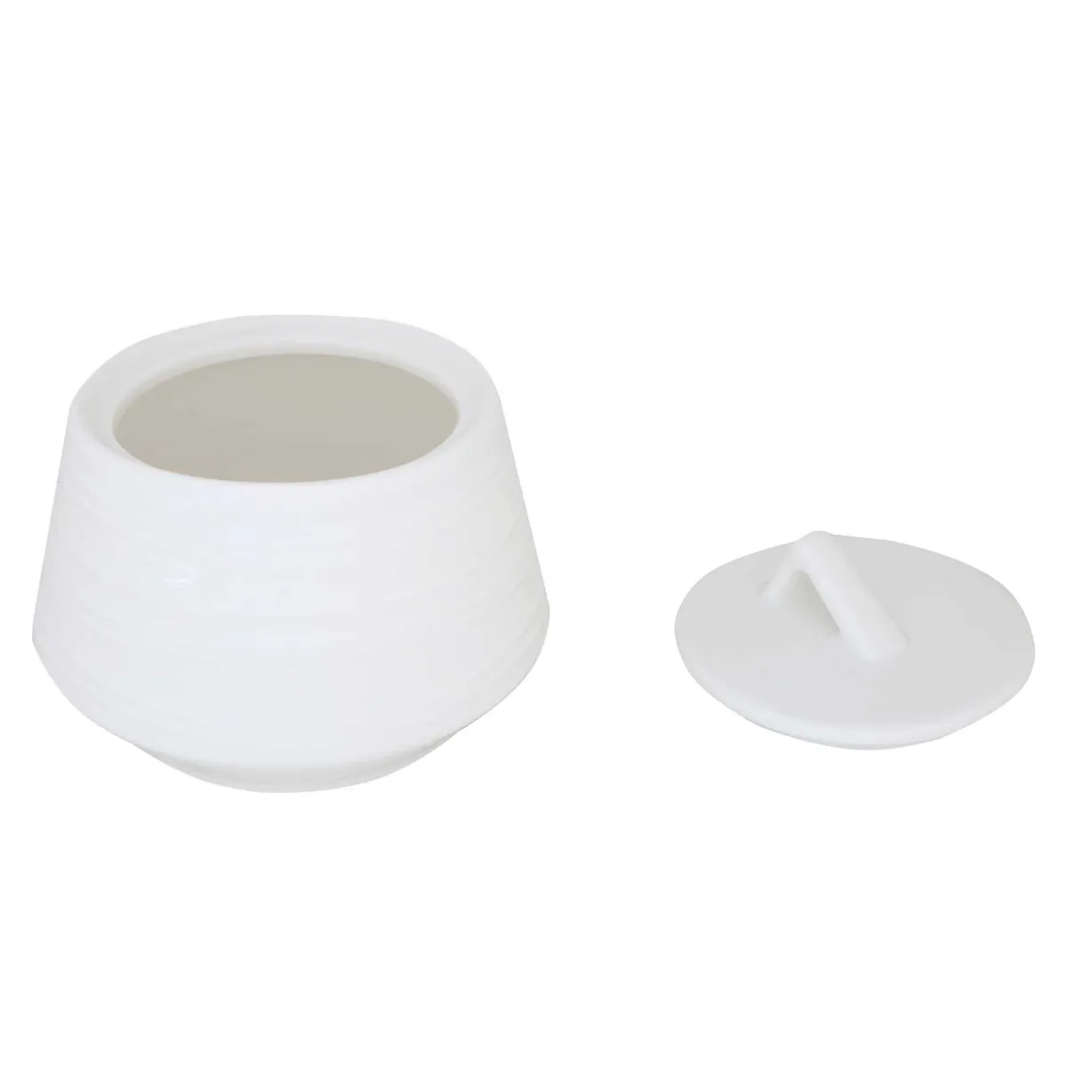 JUST HOME COLLECTION - Azucarero Ring Blanco 10cm