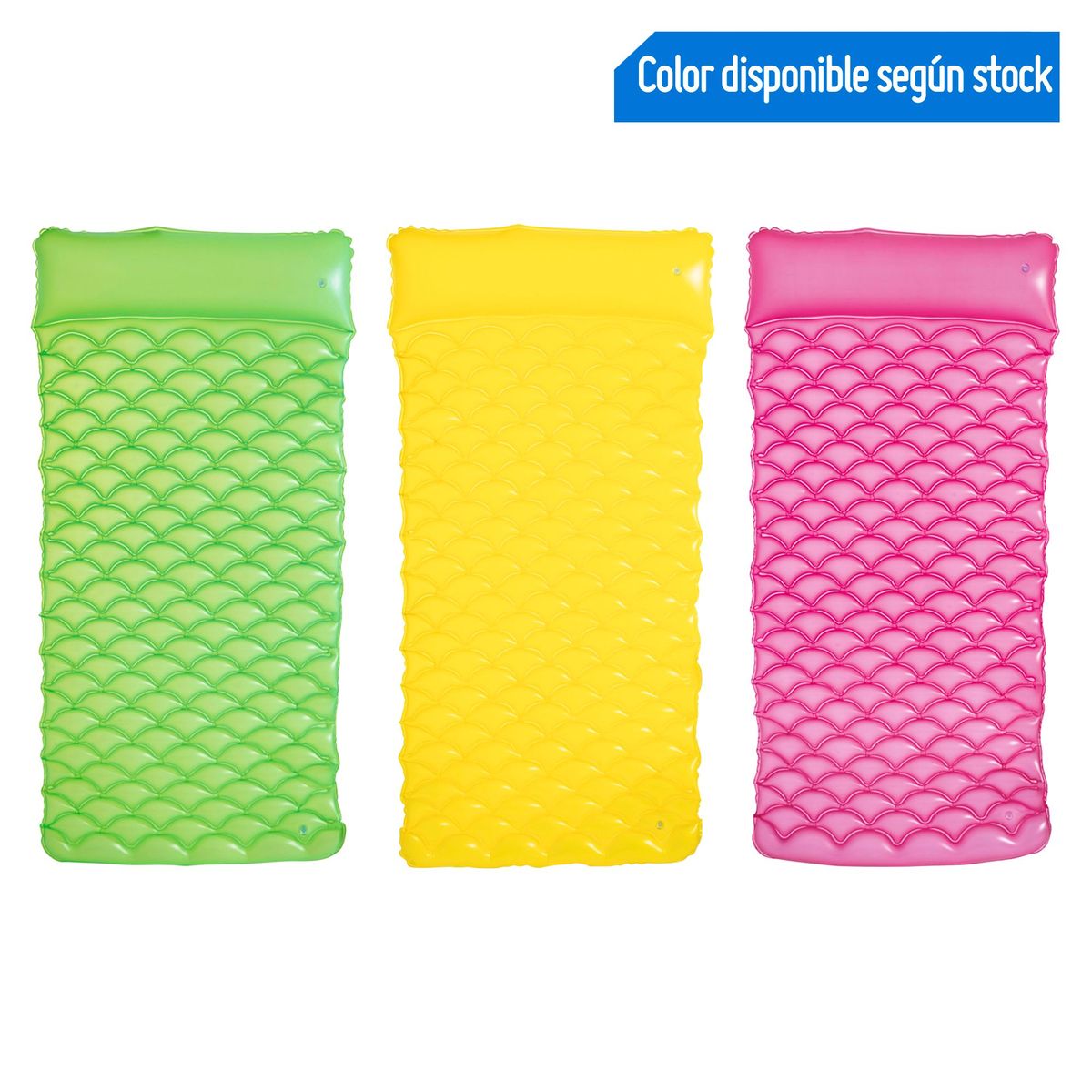 BESTWAY - Flotador Reposera Enrrollable Colores Surtidos