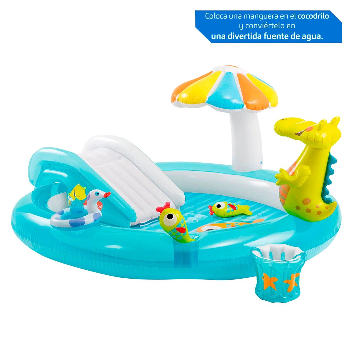 INTEX - Centro de JuegosPiscina Cocodrilo Bebé