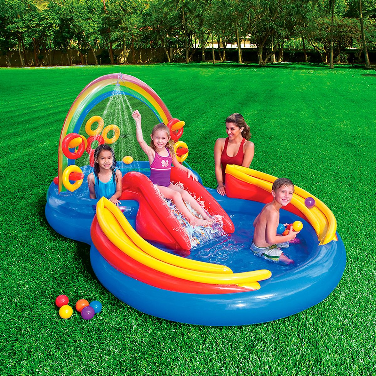 INTEX - Centro de juegos acuativo Ovala 175L 2 personas