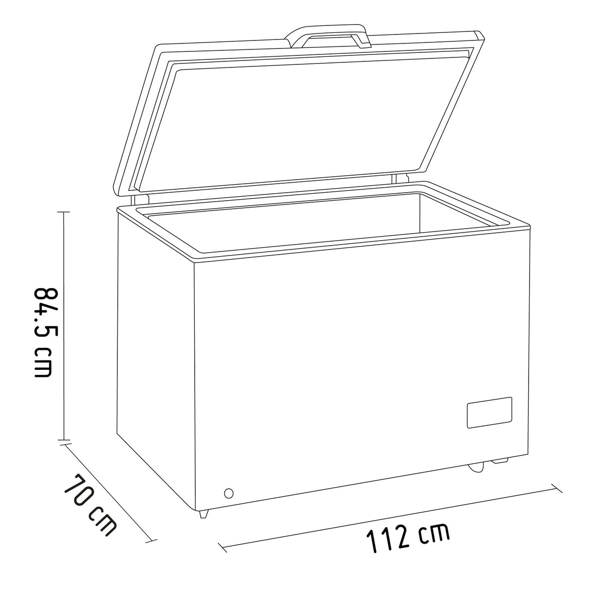 OSTER - Congeladora Oster 330 Lt OSPCFX11502SE Blanco