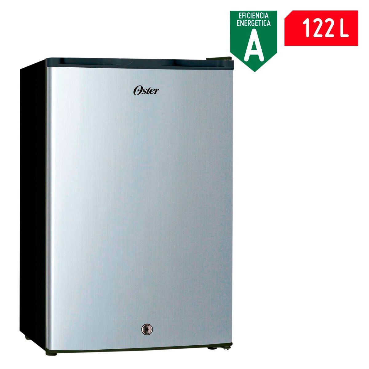 OSTER - Frigobar Silver Oster Os-Pmb129Bv 122L