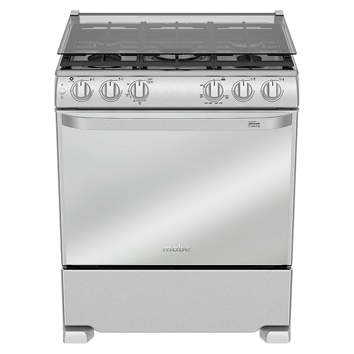 MABE - Cocina Mabe a Gas 5 Hornillas EME7682CFYX0 Inox