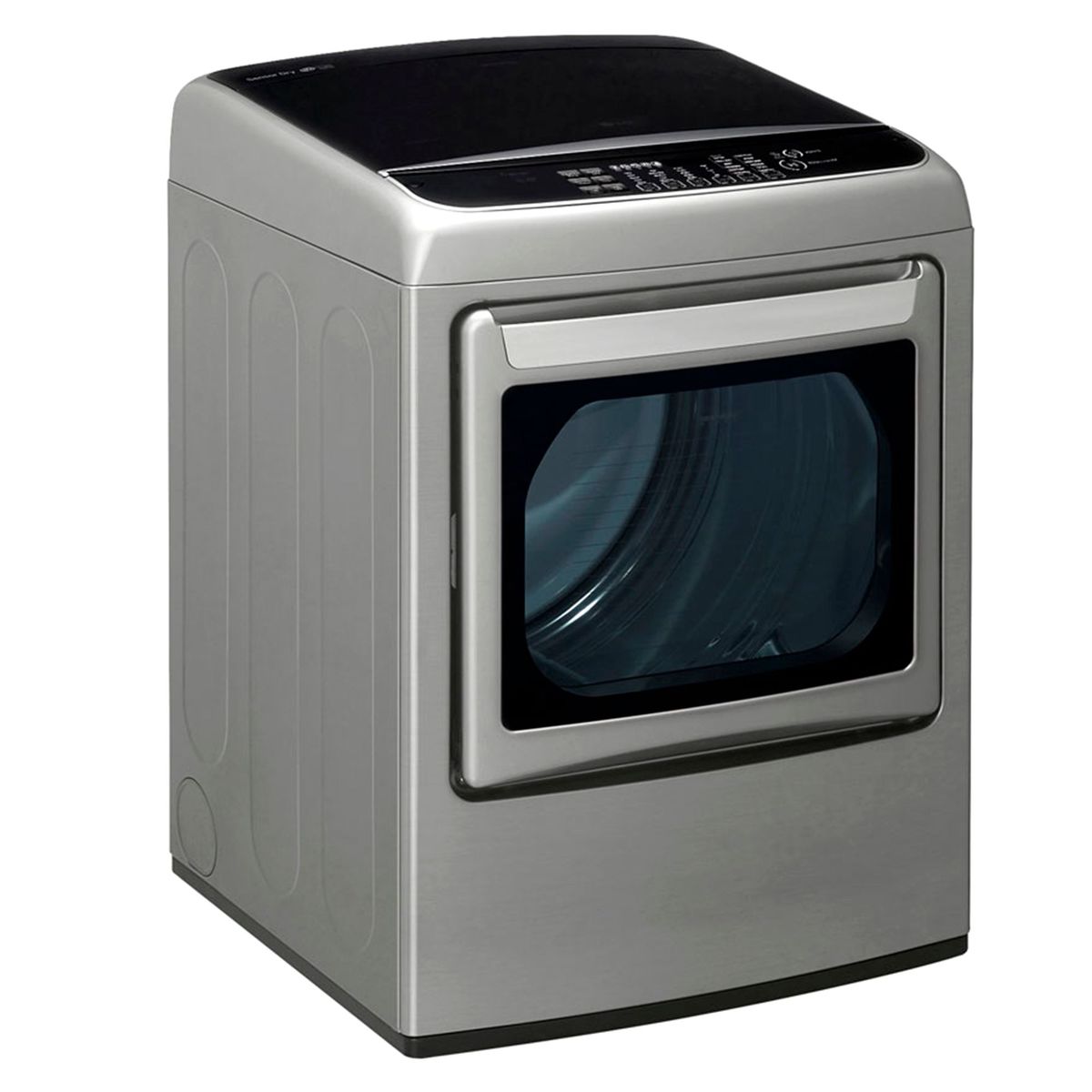 LG - Secadora LG 10.2 Kg Eléctrica DLE2000EKS Gris