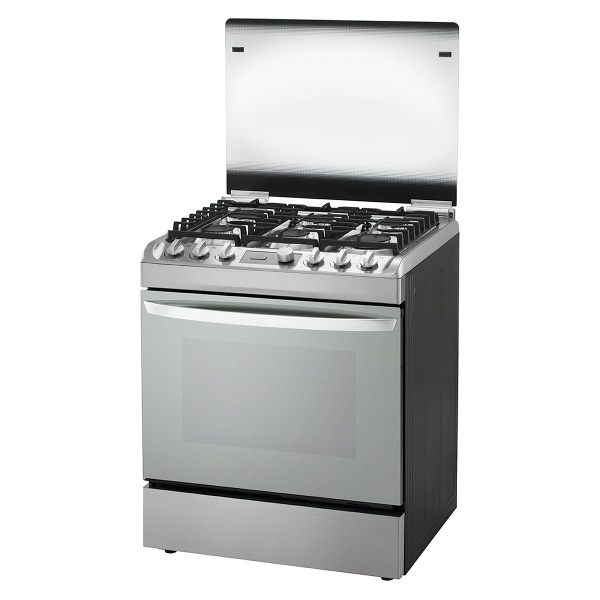 LG - Cocina LG a Gas 6 Hornillas RSG314M Acero Inox
