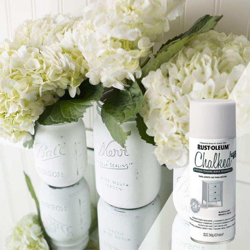  - Pintura tizada para muebles Chalked Blanco Lino 340G