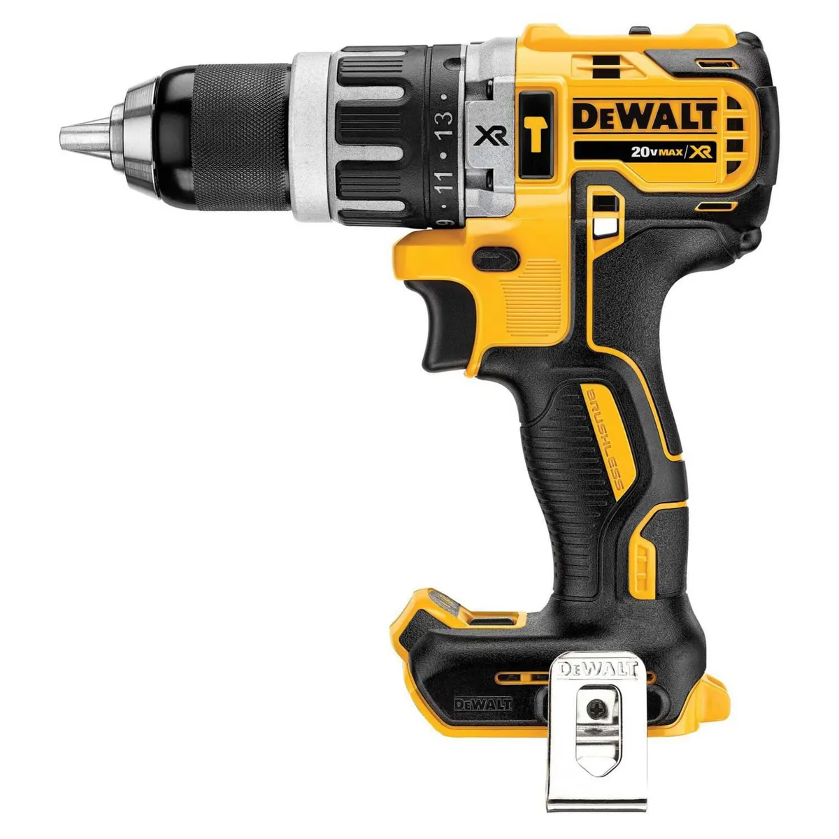 DEWALT - Taladro Percutor Inalámbrico 1/2" 20V + Atornillador de Impacto Inalámbrico 1/4" 20V + 2 Baterías 2.0Ah + Cargador 12/20V + Set de 18 Piezas + Bolso DCK287D2 Dewalt