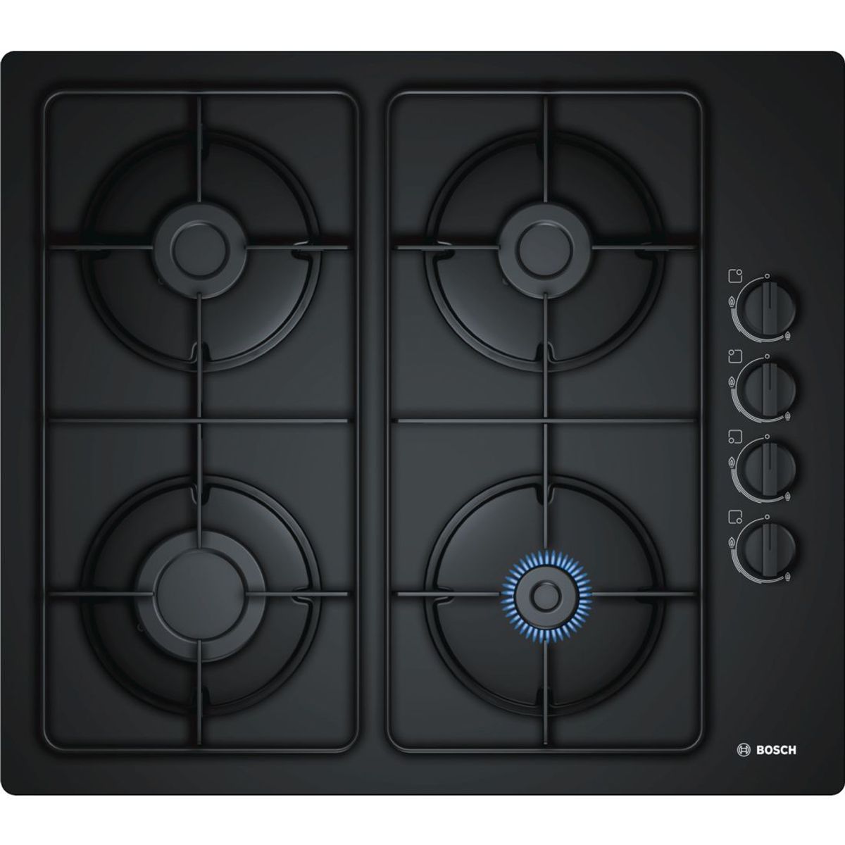 BOSCH - Cocina empotrable Gas Bosch POP6B6B80V X4 Quemadores