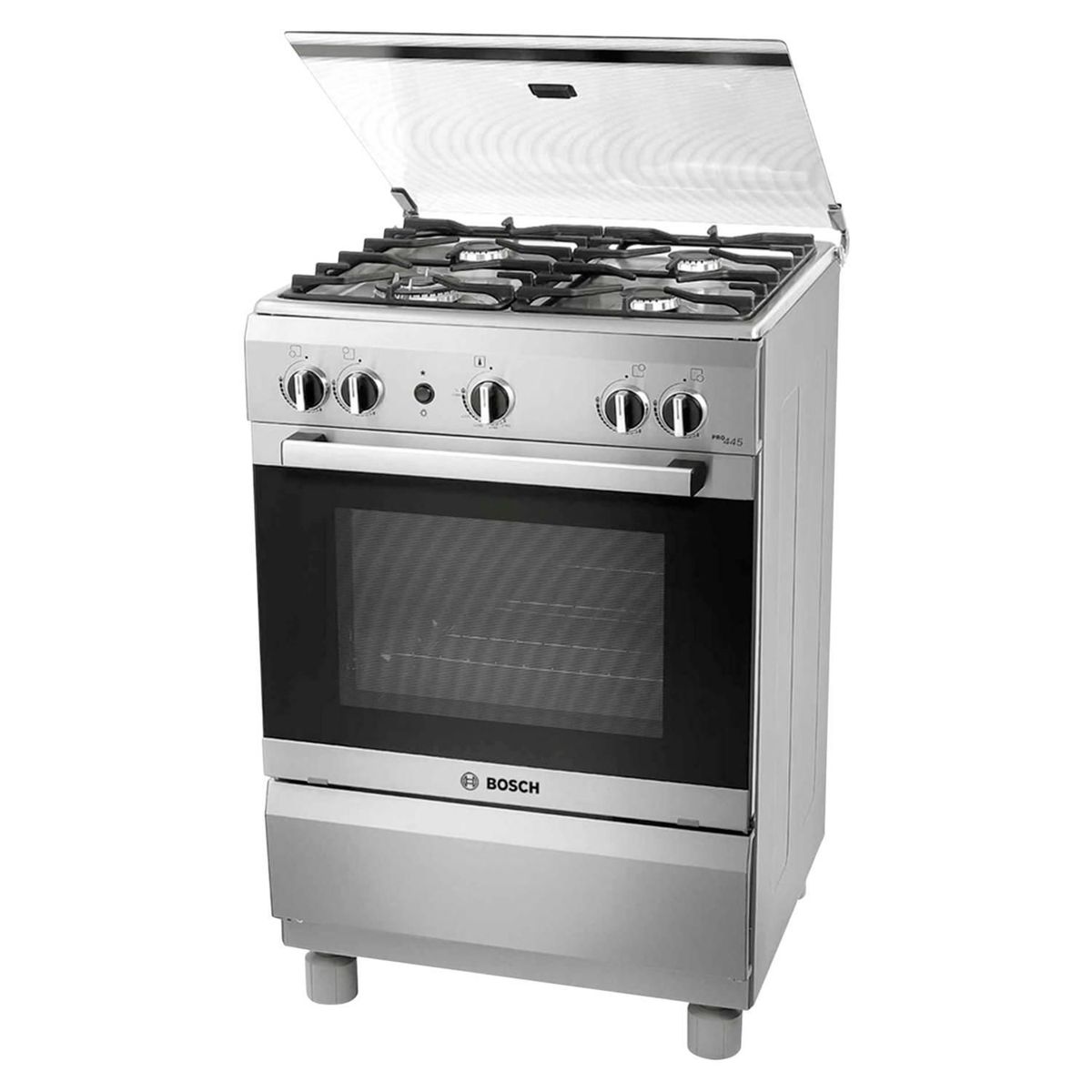 BOSCH - Cocina Bosch a Gas 4 Hornillas PRO445 IX Inox