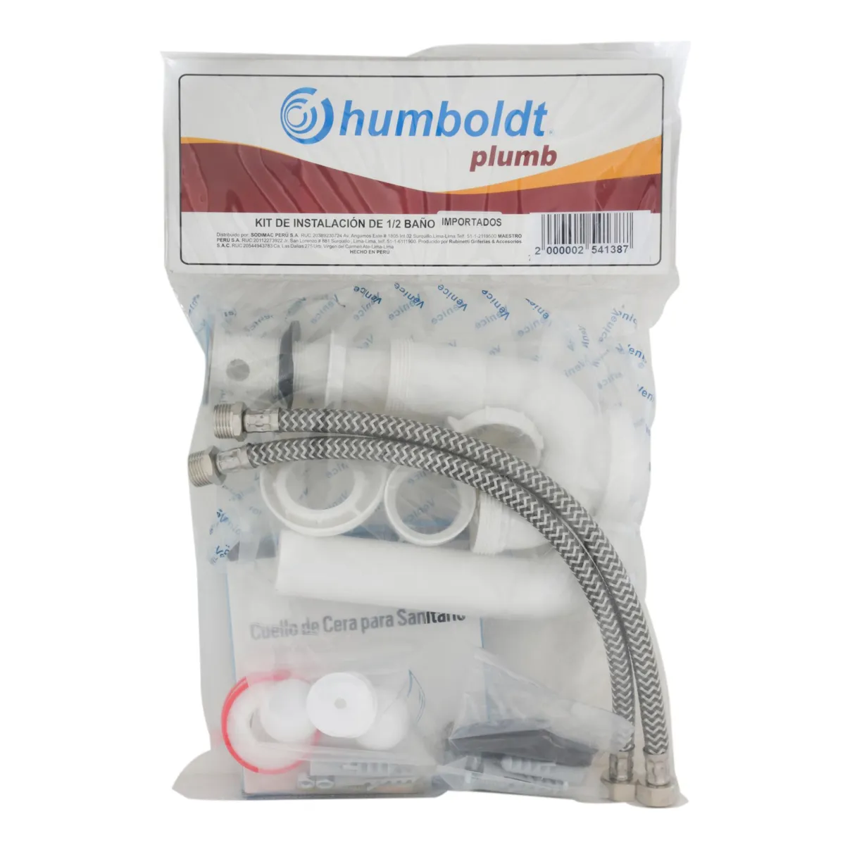 HUMBOLDT - Kit de Accesorios de Baño 1/2"