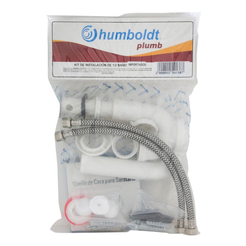 HUMBOLDT - Kit de Accesorios 1/2 Baño