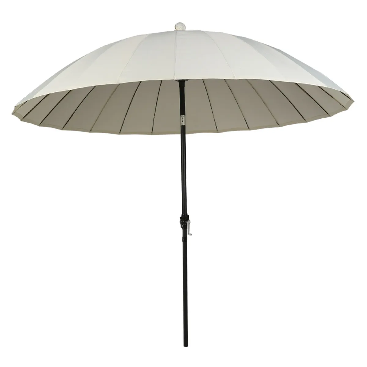 JUST HOME COLLECTION - Sombrilla para Terraza Shangai Natural 2.7m- No incluye base